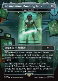 The Ozolith - Adamantium Bonding Tank Secret Lair Drop - Marvel's Art